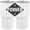 20 oz. Tall Stainless Steel Vacuum Insulated Tumbler White Thumbnail