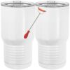 20 oz. Tall Stainless Steel Vacuum Insulated Tumbler White Thumbnail
