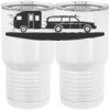 20 oz. Tall Stainless Steel Vacuum Insulated Tumbler White Thumbnail