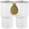 20 oz. Tall Stainless Steel Vacuum Insulated Tumbler White Thumbnail