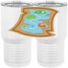 20 oz. Tall Stainless Steel Vacuum Insulated Tumbler White Thumbnail