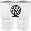 20 oz. Tall Stainless Steel Vacuum Insulated Tumbler White Thumbnail