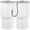 20 oz. Tall Stainless Steel Vacuum Insulated Tumbler White Thumbnail