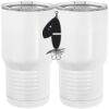 20 oz. Tall Stainless Steel Vacuum Insulated Tumbler White Thumbnail