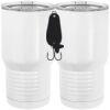 20 oz. Tall Stainless Steel Vacuum Insulated Tumbler White Thumbnail