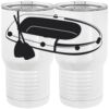 20 oz. Tall Stainless Steel Vacuum Insulated Tumbler White Thumbnail