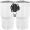 20 oz. Tall Stainless Steel Vacuum Insulated Tumbler White Thumbnail