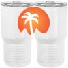 20 oz. Tall Stainless Steel Vacuum Insulated Tumbler White Thumbnail