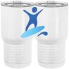 20 oz. Tall Stainless Steel Vacuum Insulated Tumbler White Thumbnail