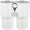 20 oz. Tall Stainless Steel Vacuum Insulated Tumbler White Thumbnail