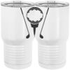 20 oz. Tall Stainless Steel Vacuum Insulated Tumbler White Thumbnail