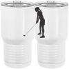 20 oz. Tall Stainless Steel Vacuum Insulated Tumbler White Thumbnail