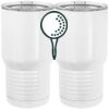 20 oz. Tall Stainless Steel Vacuum Insulated Tumbler White Thumbnail