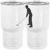 20 oz. Tall Stainless Steel Vacuum Insulated Tumbler White Thumbnail