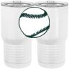 20 oz. Tall Stainless Steel Vacuum Insulated Tumbler White Thumbnail