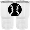 20 oz. Tall Stainless Steel Vacuum Insulated Tumbler White Thumbnail