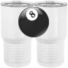 20 oz. Tall Stainless Steel Vacuum Insulated Tumbler White Thumbnail