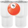 20 oz. Tall Stainless Steel Vacuum Insulated Tumbler White Thumbnail