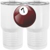 20 oz. Tall Stainless Steel Vacuum Insulated Tumbler White Thumbnail