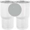 20 oz. Tall Stainless Steel Vacuum Insulated Tumbler White Thumbnail