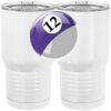 20 oz. Tall Stainless Steel Vacuum Insulated Tumbler White Thumbnail