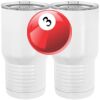 20 oz. Tall Stainless Steel Vacuum Insulated Tumbler White Thumbnail