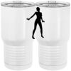 20 oz. Tall Stainless Steel Vacuum Insulated Tumbler White Thumbnail