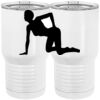20 oz. Tall Stainless Steel Vacuum Insulated Tumbler White Thumbnail