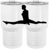 20 oz. Tall Stainless Steel Vacuum Insulated Tumbler White Thumbnail