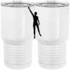20 oz. Tall Stainless Steel Vacuum Insulated Tumbler White Thumbnail