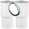 20 oz. Tall Stainless Steel Vacuum Insulated Tumbler White Thumbnail