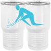 20 oz. Tall Stainless Steel Vacuum Insulated Tumbler White Thumbnail