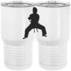 20 oz. Tall Stainless Steel Vacuum Insulated Tumbler White Thumbnail