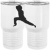 20 oz. Tall Stainless Steel Vacuum Insulated Tumbler White Thumbnail