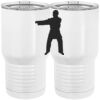 20 oz. Tall Stainless Steel Vacuum Insulated Tumbler White Thumbnail