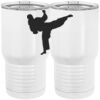 20 oz. Tall Stainless Steel Vacuum Insulated Tumbler White Thumbnail