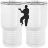 20 oz. Tall Stainless Steel Vacuum Insulated Tumbler White Thumbnail