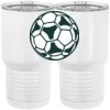 20 oz. Tall Stainless Steel Vacuum Insulated Tumbler White Thumbnail