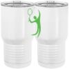 20 oz. Tall Stainless Steel Vacuum Insulated Tumbler White Thumbnail