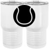 20 oz. Tall Stainless Steel Vacuum Insulated Tumbler White Thumbnail
