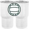 20 oz. Tall Stainless Steel Vacuum Insulated Tumbler White Thumbnail