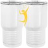 20 oz. Tall Stainless Steel Vacuum Insulated Tumbler White Thumbnail
