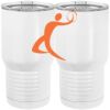 20 oz. Tall Stainless Steel Vacuum Insulated Tumbler White Thumbnail