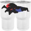 20 oz. Tall Stainless Steel Vacuum Insulated Tumbler White Thumbnail