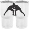 20 oz. Tall Stainless Steel Vacuum Insulated Tumbler White Thumbnail