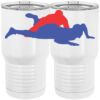20 oz. Tall Stainless Steel Vacuum Insulated Tumbler White Thumbnail