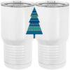 20 oz. Tall Stainless Steel Vacuum Insulated Tumbler White Thumbnail