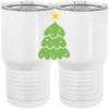 20 oz. Tall Stainless Steel Vacuum Insulated Tumbler White Thumbnail