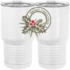 20 oz. Tall Stainless Steel Vacuum Insulated Tumbler White Thumbnail