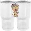 20 oz. Tall Stainless Steel Vacuum Insulated Tumbler White Thumbnail